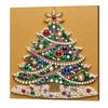 Self‑Adhesive Xmas Rhinestone Painting Kit Christmas Star Santa Crystal Painting Set  Holiday Craft