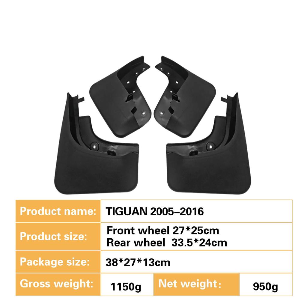 Volkswagen Tiguan 2005-2016 Spatlappen voor Buitenlandse Handel