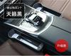 Left Side Car Seat Crevice Gap Storage Box Cup Holder 2 USB Colorful LED Light