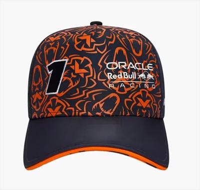 2025 Heiß Neu Herren und Damen Sommer Orange Red Bull Sonnenhut Red Bull Team Racing Verstappen Bestickt Red Bull Baseballkappe