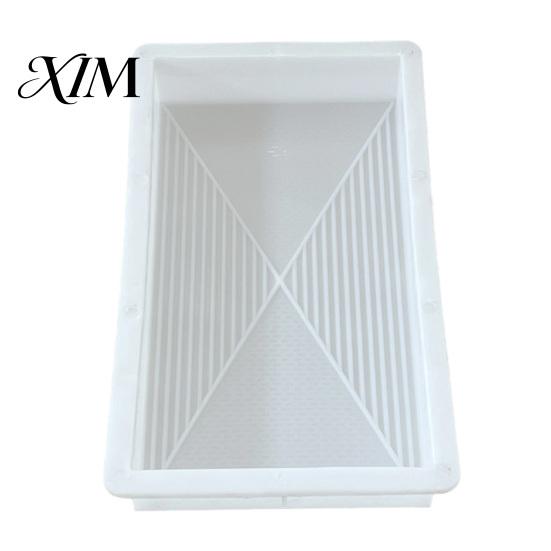 Decorative Paver Molds for Walkways Garden Stepping Stone Mold, Reusable Concrete DIY Professional Decor Cement Path Mould Backyard Patio