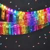 3M Premium Fringe Banner Party Streamers Foil Tinsel Garland For Birthday Wedding Anniversary Party Decorations Hanging Decor