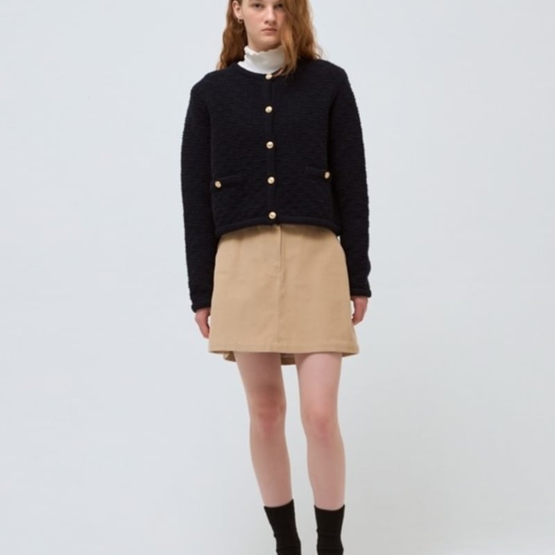 DEPOUND Cashmere Blend Ribbed Socks - Black