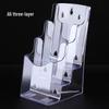 A4 Acrylic Three-Layer Brochure and Leaflet Display Stand