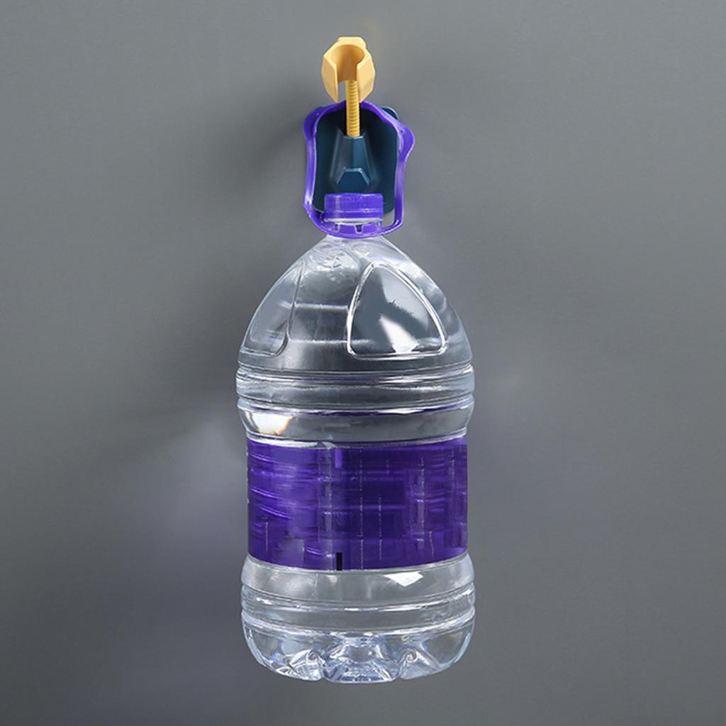 Handbrausehalter Duschkopf Sprinklerhalterung Unterstützung Stanzfrei für BadezimmerBlau und Gelb