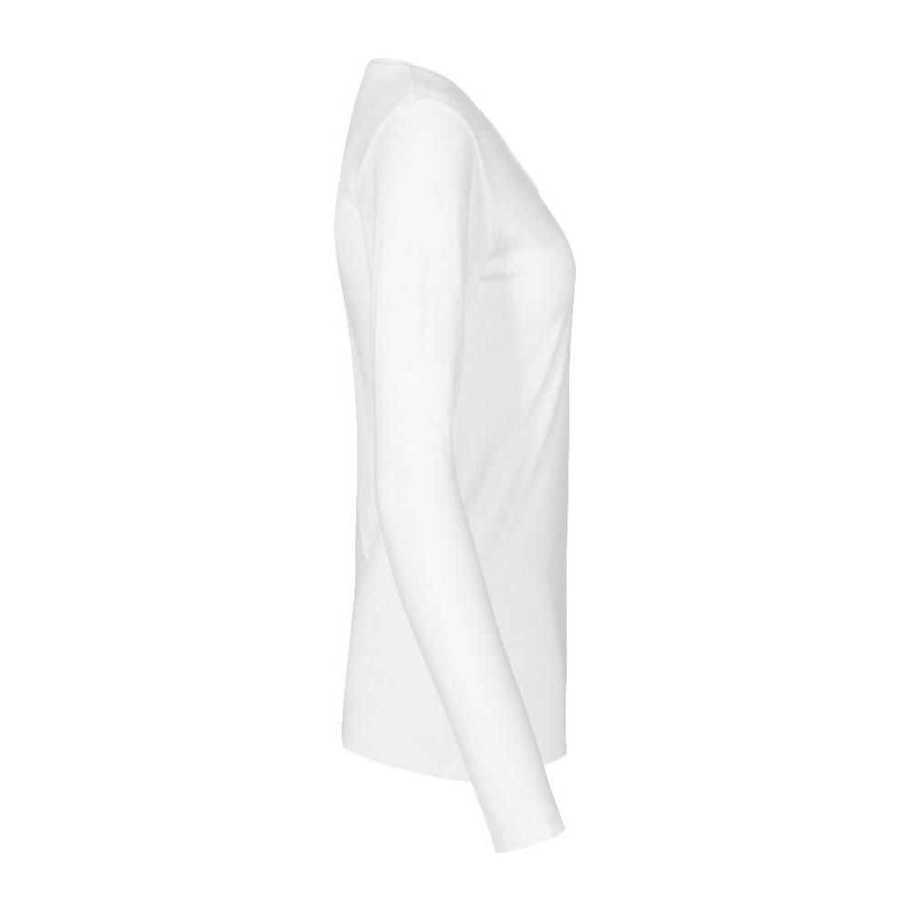 X.O By Promodoro Womens/Ladies V Neck Long-Sleeved T-Shirt