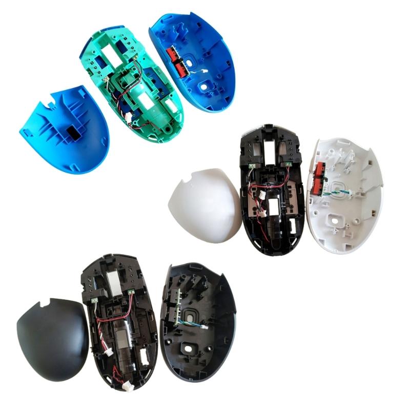 3pcs Gaming Mouse Case Set Plastic Top Shell Battery Covers Outer Case for G304 Slip Proof Wear Resistant