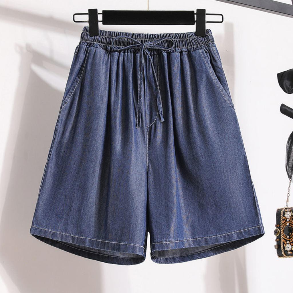 Summer Shorts, Denim Shorts, Casual High-waisted Pants