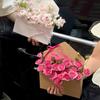 Florist Bouquet Envelope Box Flower Floral Bouquet Holder Flower Packaging Paper Gift Box Present Wrapping Bag for Mother's Day