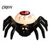 Reusable Small Night Lights Halloween Spider Tea Light Candle, Battery Operated Flameless Flickering LED Fake Realistic Plastic Wax Dripping