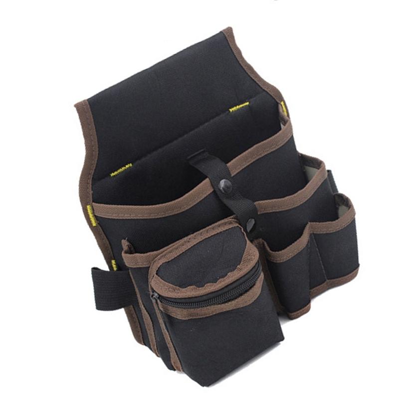 Sturdy Canvas Canvas Tool Bag Heavy Duty Storage Waterproof Lightweight Canvas Tool Pouch For Outdoor DIY Projects