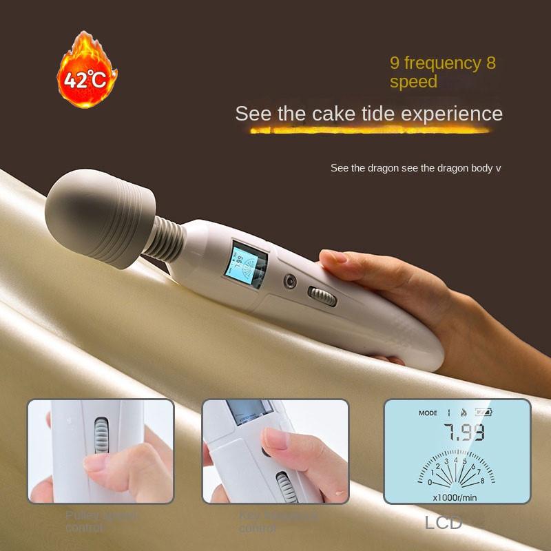 Heating Wand Massager for Sensual Pleasure, Female Self-pleasure and Couples Play for Women Masturbator Shop
