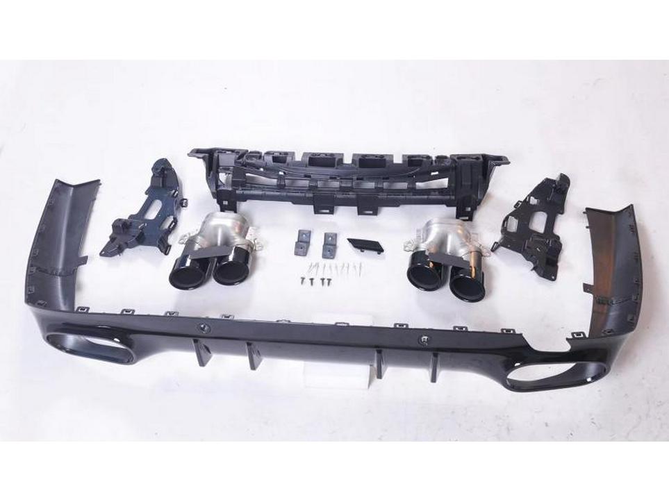 19-21 Mercedes-Benz CLS260/300/350 AMG CLS53 Rear Lip Quad Exhaust Tips