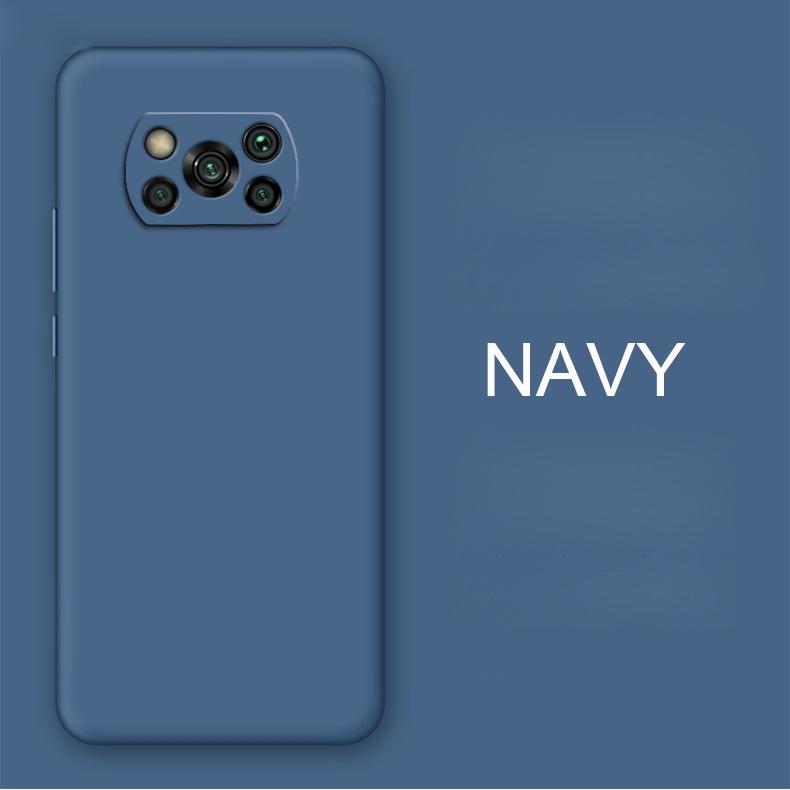 

Чехол Poco X3 Pro X 3 NFC Новый полный чехол жидкий силиконовый мягкий защитный чехол для Xiaomi Poco X3 Pro Pocox3 X 3 NFC For Poco x3 Pro синий