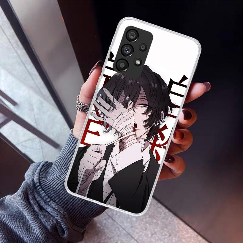 Bungo Stray Dogs Dazai Phone Case For Samsung Galaxy A12 A52S A42 A32 A22 A51 A50 Note 20 Ultra 10 S10 Plus A71 A70 A31 A30 A10S