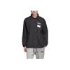 Adidas Originals Trefoil Coach Jacket With Chest Logo Men Jackets Black DX3767