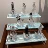 Acrylic Three-layer Display Rack, Display Rack Storage Art Organizer, Suitable for Party Display Rack, Holiday Decoration