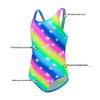 Teen Girls' Professional One-Piece Swimsuit for Swim Training