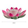 LED Double Petal Lotus Night Light Floating Water Sensor FlowerColor Light Garden Fish Tank Decoration Festive Wishing Light