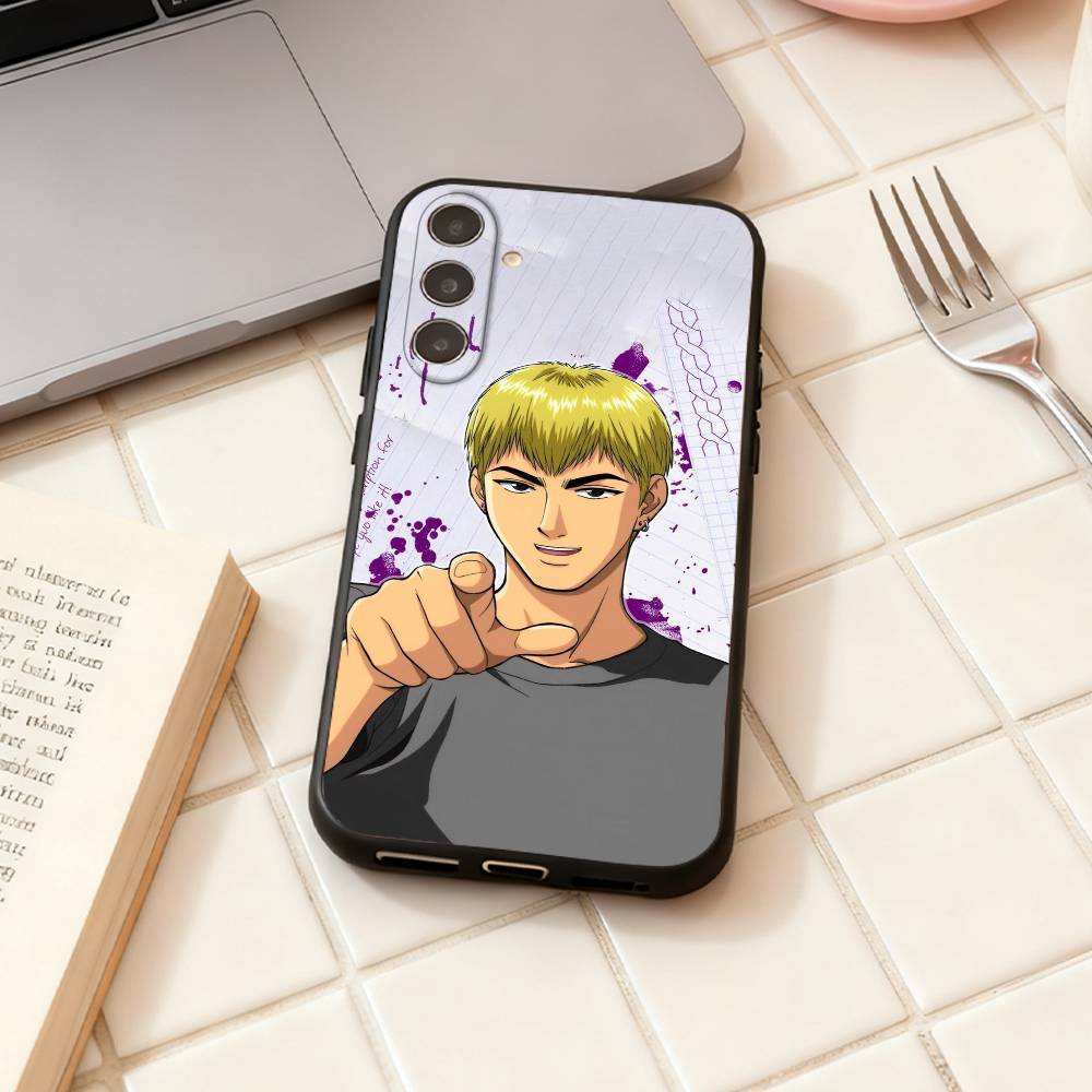 Great T-Teacher Onizukas Anime phone Case For Samsung Galaxy A73,A72,A71,A70,A53,A52,A51,Others Soft Black Shell