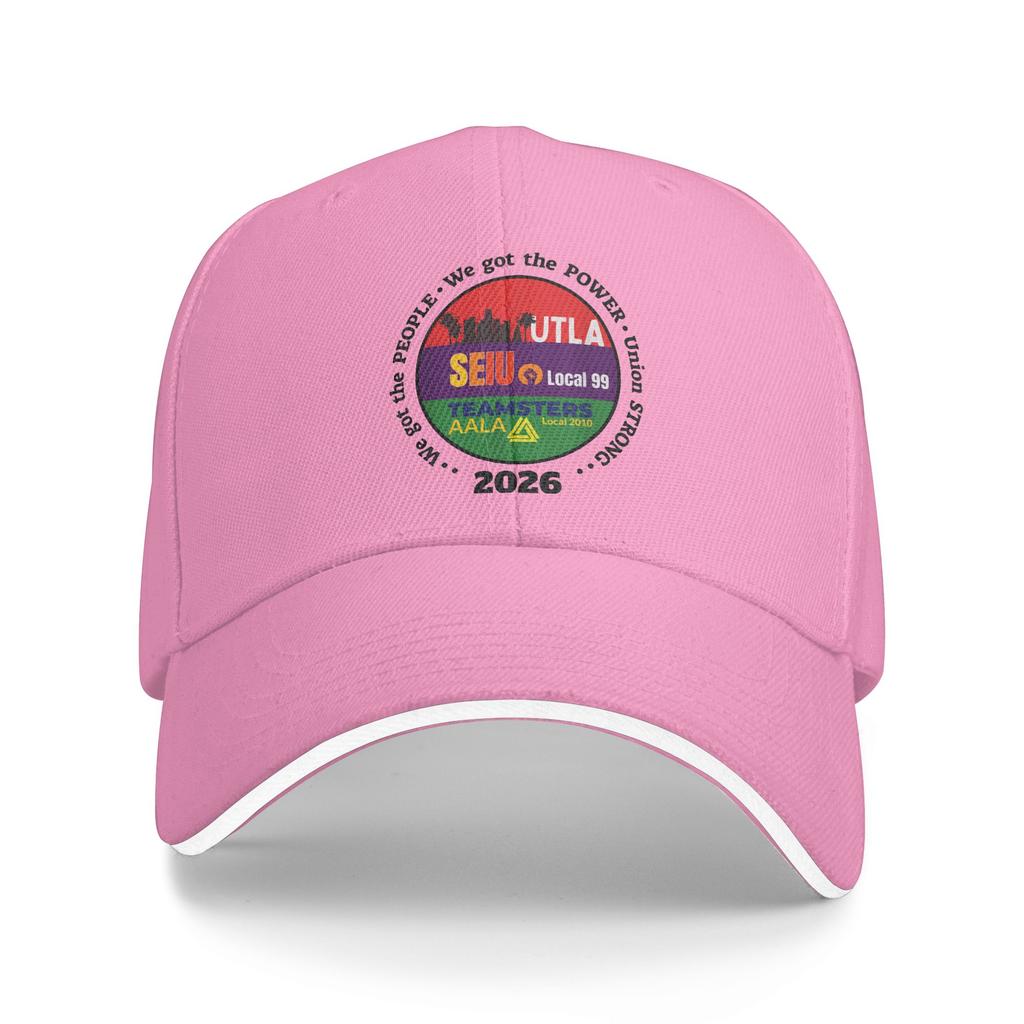 Labor Movement UTLA SEIU AALA We Got The People Sun Baseball Cap Summer Stylish Trucker Hat For Male Outdoor Sport Baseball Caps