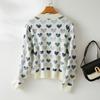 Comfortable Commuting Sweater Versatile Knitted Outerwear Cardigan Coat for Women