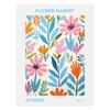 Jolly and Dash Flower Market Athens Print