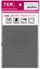 Tsugawa Yokou HO Scale NDP21 Tetra Frame Block 80 Gray (2 Pieces)