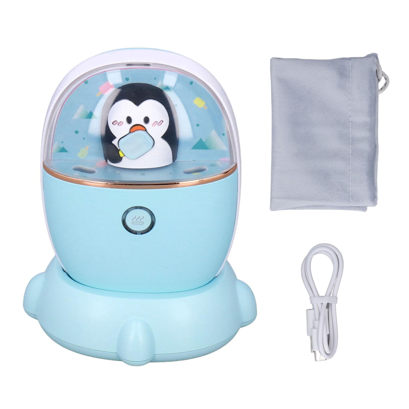 

Перезаряжаемая грелка для рук, маленькая, USB-зарядка, двухсторонняя, портативная, удобная грелка для путешествий, дома, белый