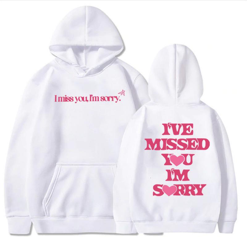 Independent Station Large Size Male Female Alphabet Street Hooded