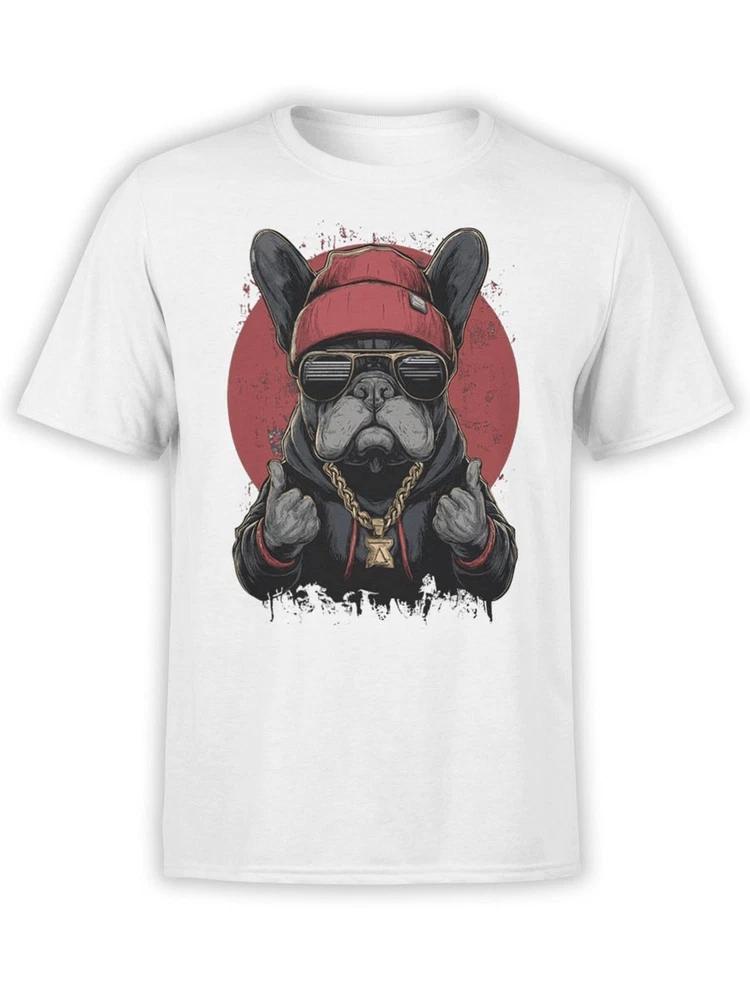 Fantucci Boss Paws TShirt Hip Hop Dog Tee For Frenchie Lovers Unisex S