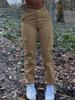 European and American Retro Women's Casual Multi-Pocket Straight Leg Trousers - Spring/Summer Collection 8069