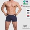 Breathable Cotton Boxer Briefs for Teen Boys - Solid Colors and Plus Sizes