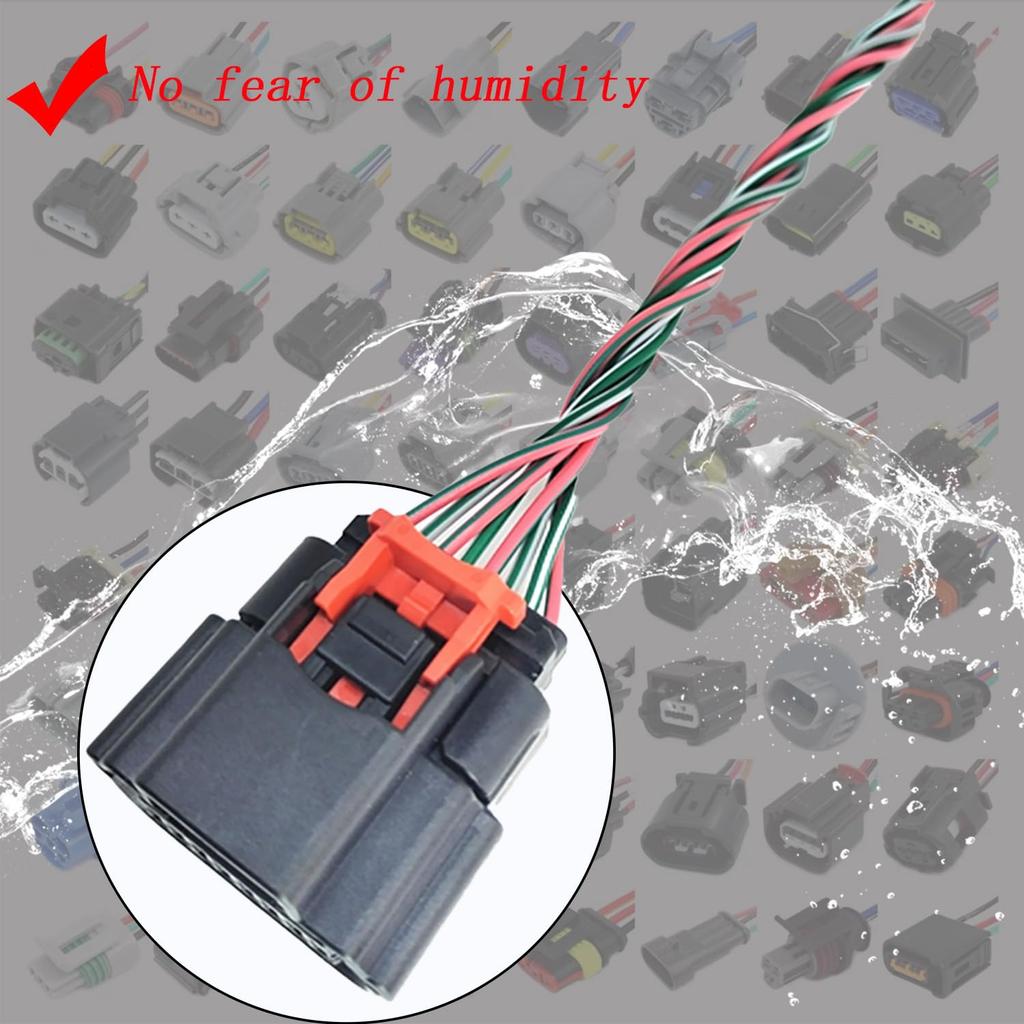 0280218419 12671624 Mass Air Flow Sensor Harness Connector Plug Replacement for Chevrolet Cruze 1.4L 1.6L 1.8L Sonic 1.4L 1.8L Trax 1.4L Cruze