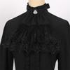 Chemise Plissée Steampunk Victorienne pour Femmes Européennes & Américaines 2023