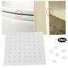 128 Piezas Almohadillas de Silicona Autoadhesivas Transparentes Antideslizantes Esterilla para Pies Protectores del Hogar 12x4mm