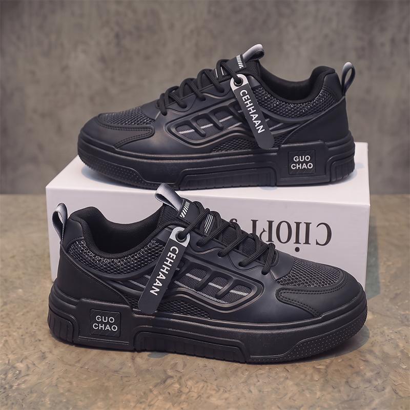 Men 's Casual Four Seasons Fashion Skateboarding Students Comfortable Sneakers Boys Trending Soft Sole Breathable Shoes