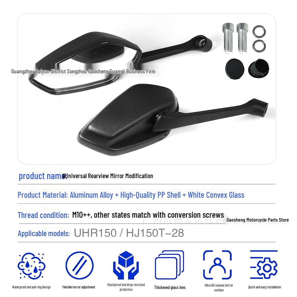 Haojue UHR150 Rearview Mirror for HJ150T-28