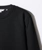 Stico Diems Ripple Knit Round T-Shirt Black (Classic Fit)_Dtswz05Csb