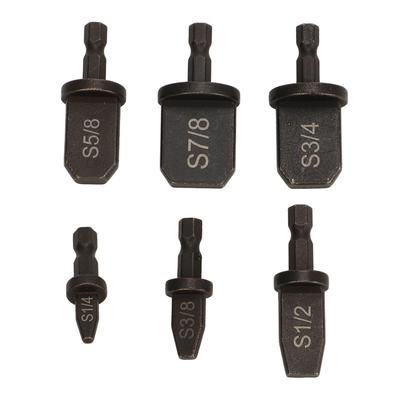 Air Conditioner Tube Reamer Rugged Copper Pipe Expanding Drill Bit Set Hex Handle Expanding Tool
