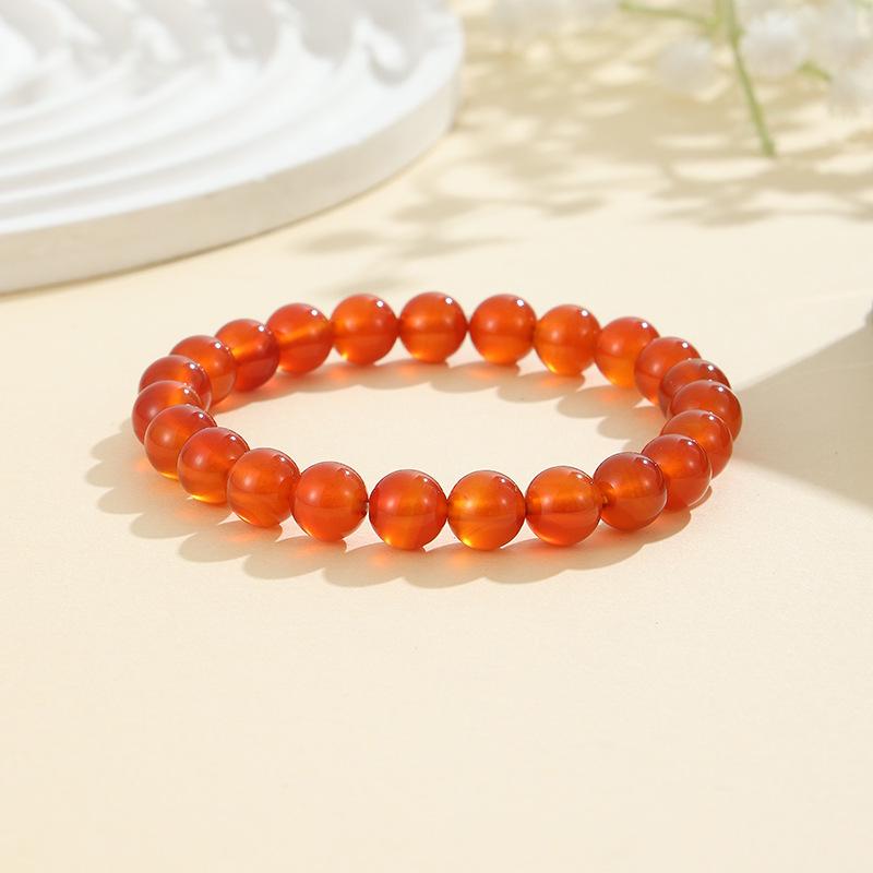 8mm Natural Stone Bracelet: Amethyst, Tiger's Eye, and Agate Jewelry