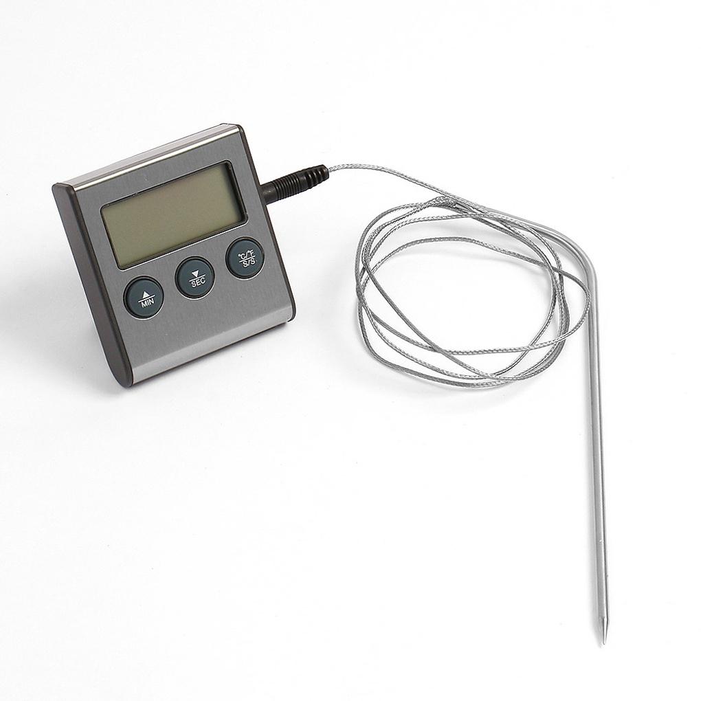 Cooking It Timer Meat Thermometer Steak Cooking Probe Thermometer
