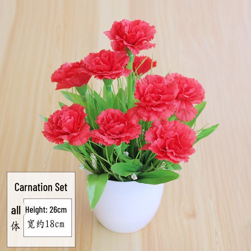 

Бонсай из шелковых роз: Искусственные цветы и зелень для внутреннего/наружного декора