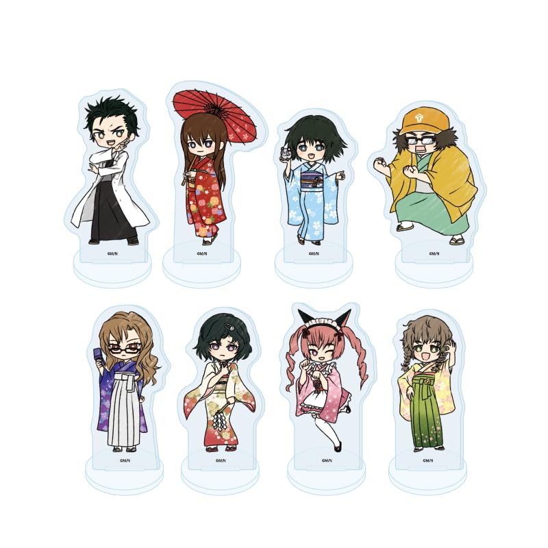 

STEINS GATE 01 Kimono ver. [Graphart Illustration] Acrylic Mini Stand Complete Set (8 pieces per box)