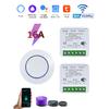 20A/16A Tuya WiFi Smart Switch RF 433Mhz Wireless Remote Control Push Button Switch Voice Control With Alexa Google Home Timing