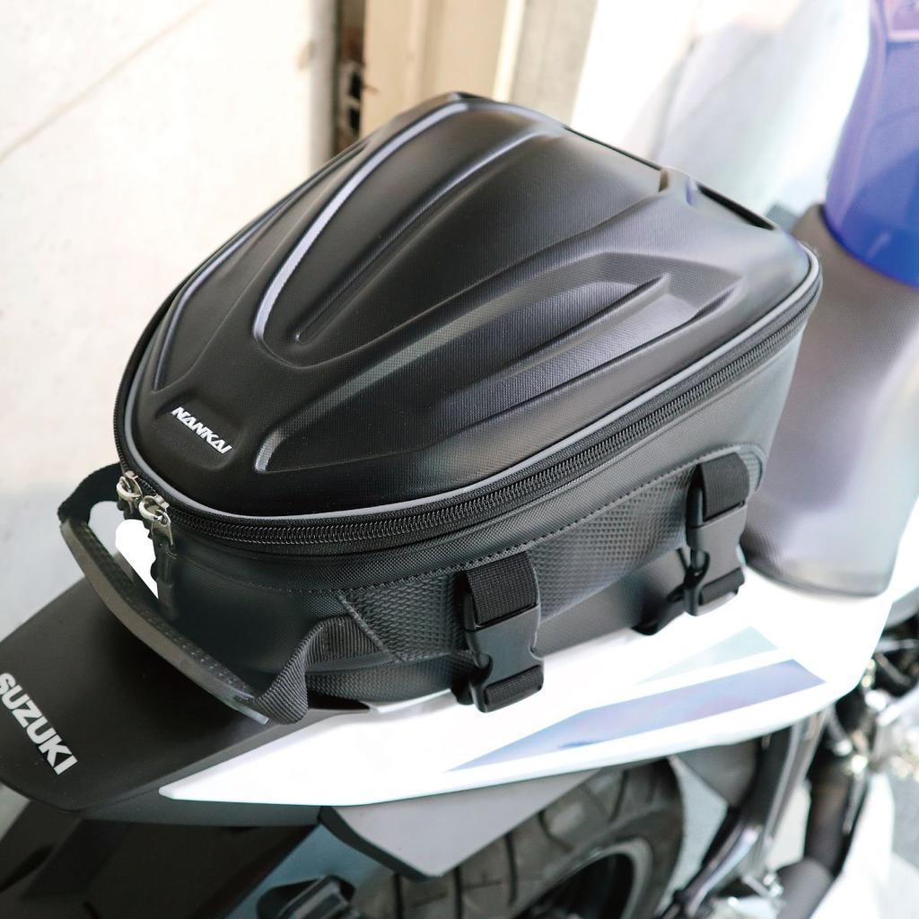 NANKAI High Seat Motorcycle Top Case Rider's Bag, 5.5L Capacity, BA-307,