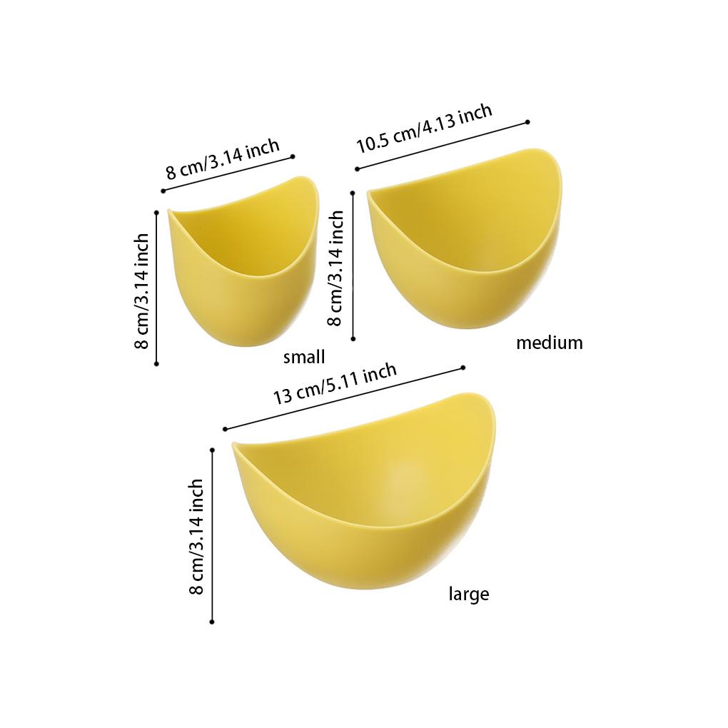 3!3PCS!3x Plates Pieces!Pack Trays 3 Nuts Dishes of Bowls