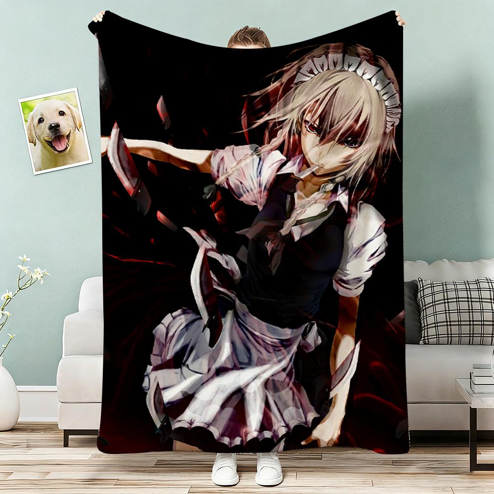 The Touhou Project Throw Lightweight G Flannel Blanket Soft Skinfriendly for Summer Cooling