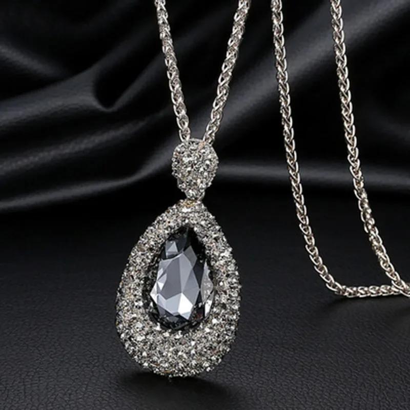 Classic Geometric Irregularity Pendant Long Necklace for Women New Sweater Accessories Cute Gifts Hip Hop Jewelry