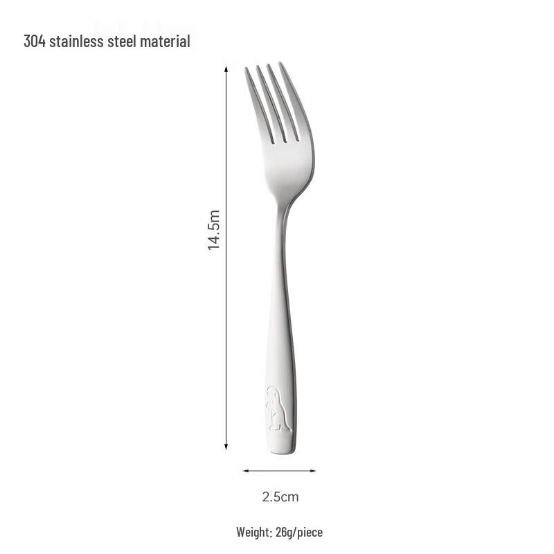 Qianxing Kids  Dinosaur 304 Stainless Steel Forks